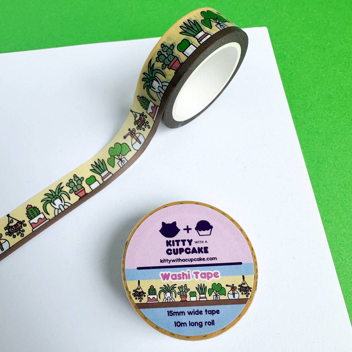 Plant Shelf Washi Tape