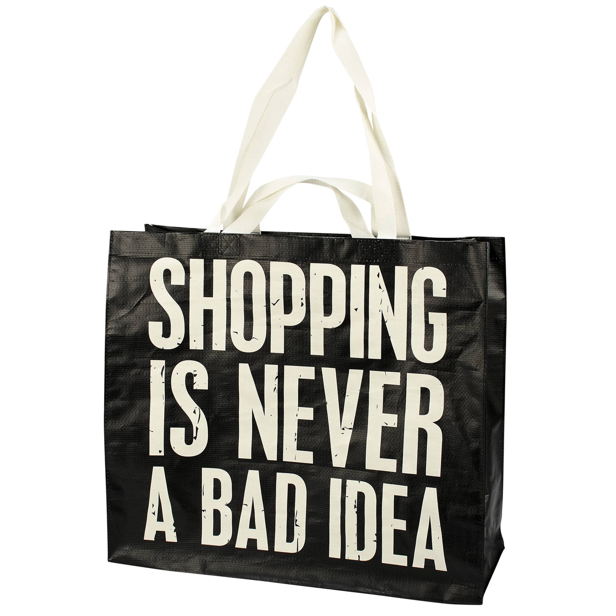 Shopping Is Never Bad Idea Shopping Tote