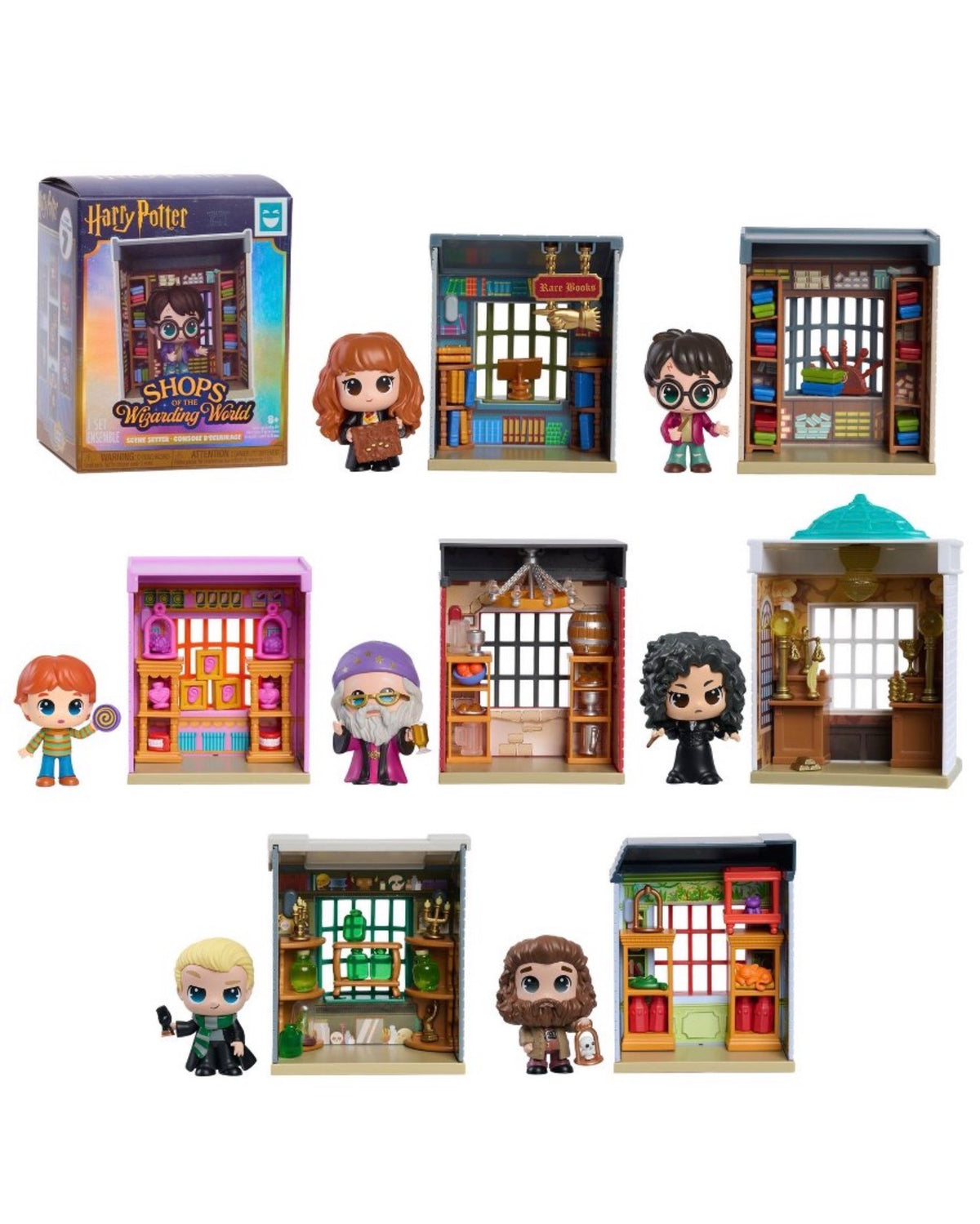 Harry Potter Shops of the Wizarding World Scene Setters