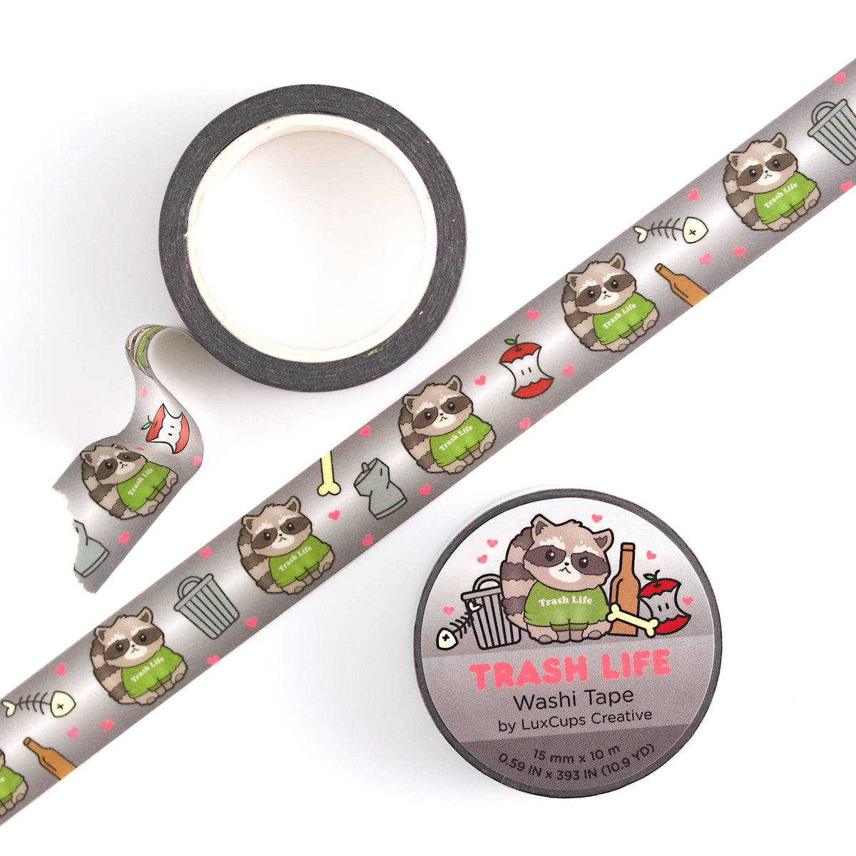 Trash Life Washi Tape