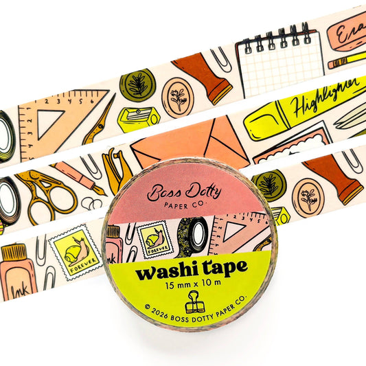 Stationery Washi Tape