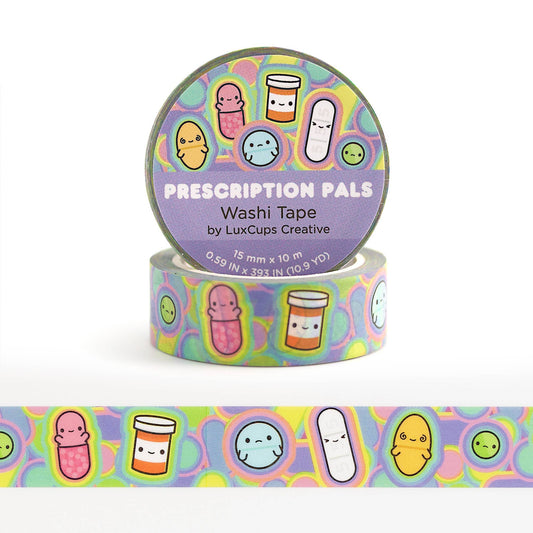 Prescription Pals Washi Tape