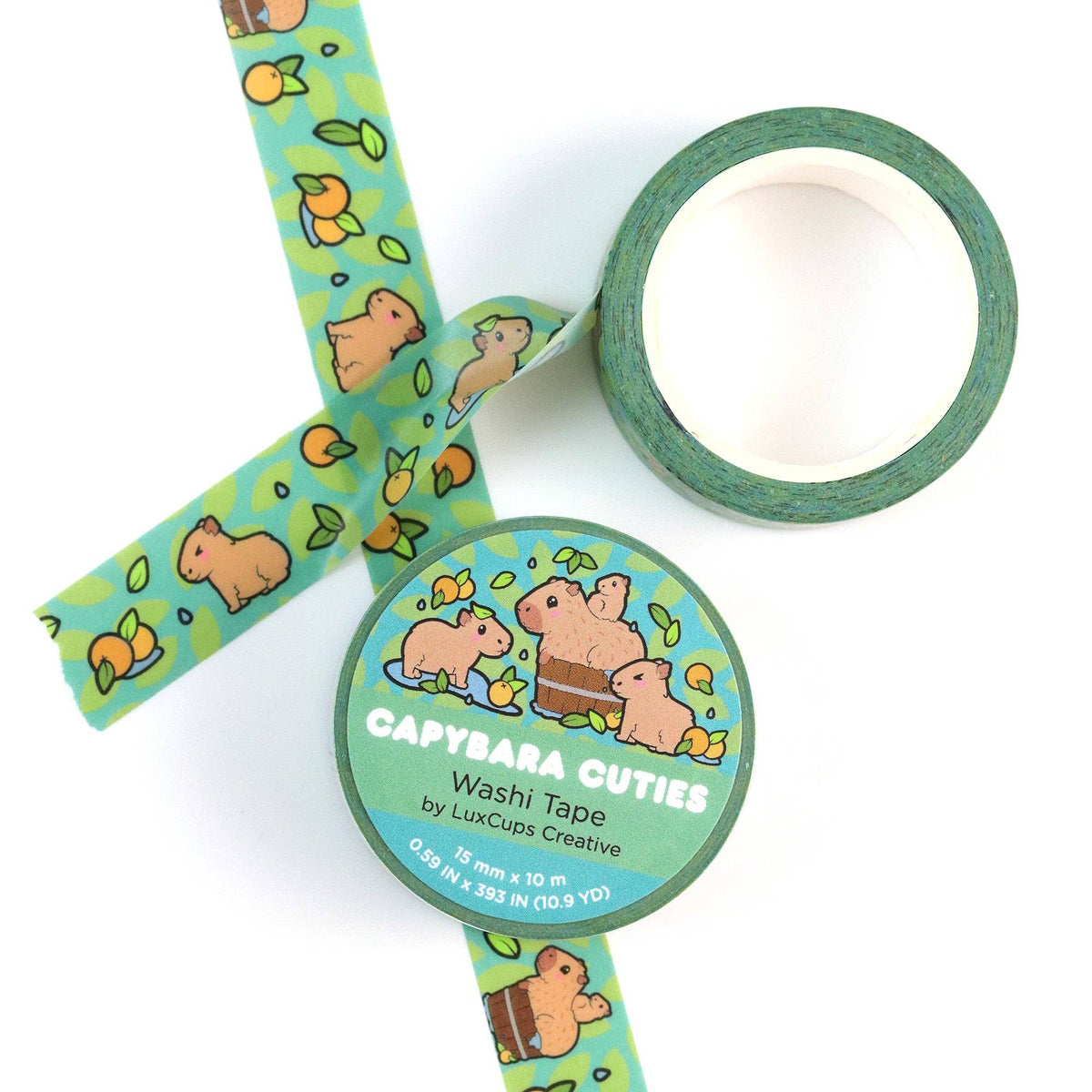 Capybara Cuties Washi Tape
