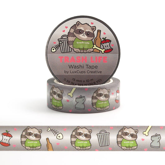 Trash Life Washi Tape